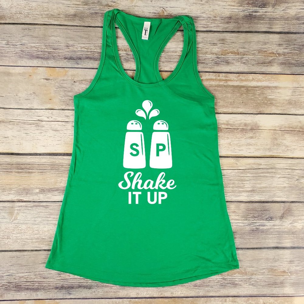 Shake it Up - Salt & Pepper Tank Top